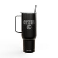 40oz Engraved Insulated Tumbler with Lid & Straw — Durable Travel Mug for Commuting, Outdoor Adventures, Gifts
