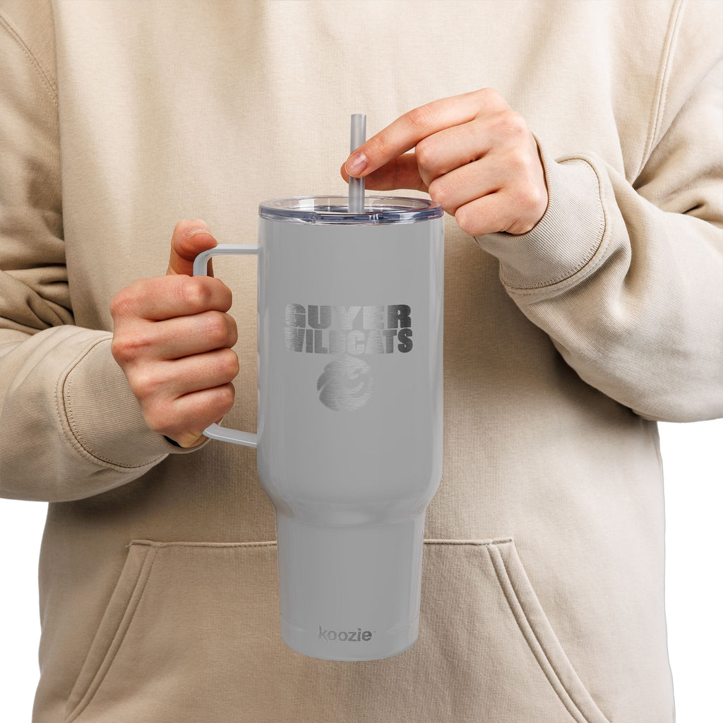 40oz Engraved Insulated Tumbler with Lid & Straw — Durable Travel Mug for Commuting, Outdoor Adventures, Gifts