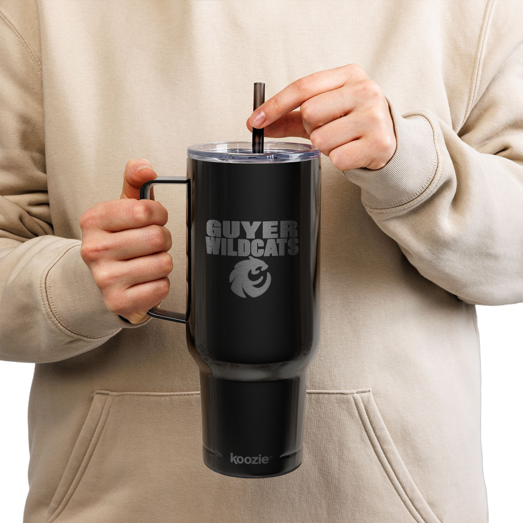 40oz Engraved Insulated Tumbler with Lid & Straw — Durable Travel Mug for Commuting, Outdoor Adventures, Gifts