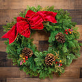 28" Cranberry Splash Wreath